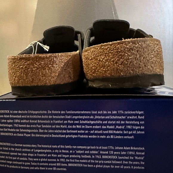 Birkenstock Boston oiled leather clogs/mules black EU 46 US men 13-13.5 regular - Picture 6 of 7